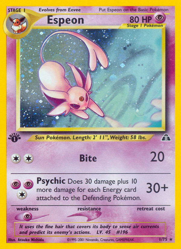 Espeon card