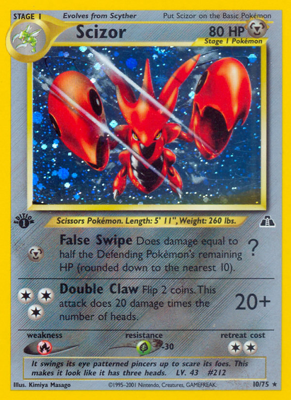 Scizor card