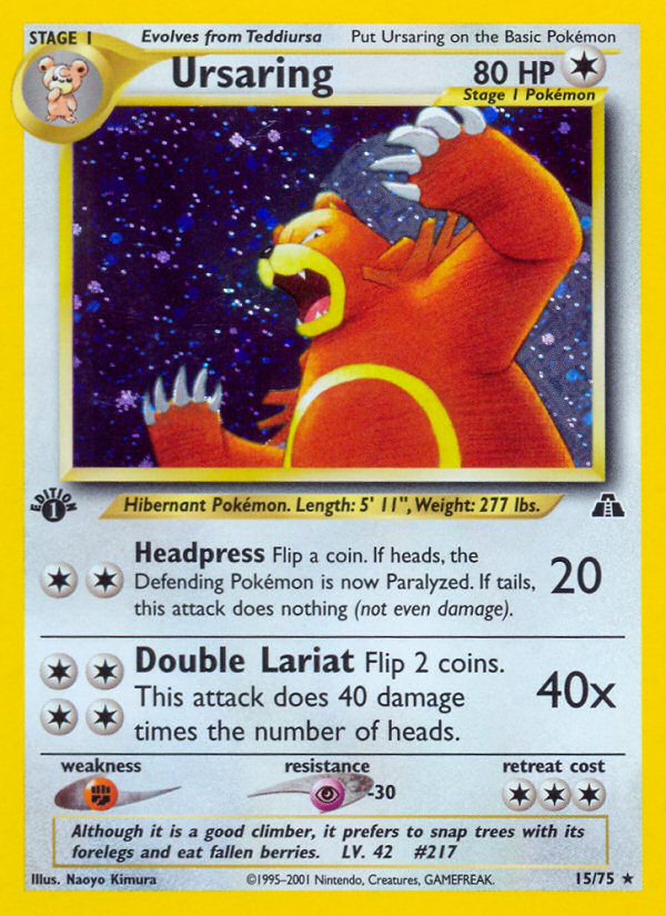 Ursaring card