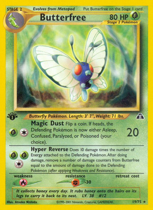 Butterfree card