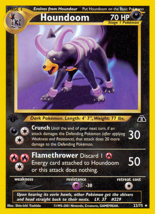 Houndoom card