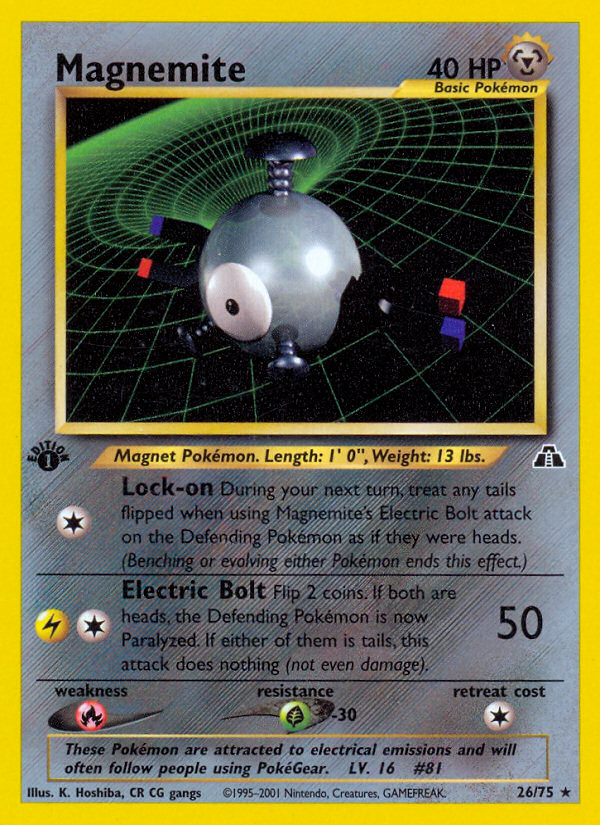 Magnemite card