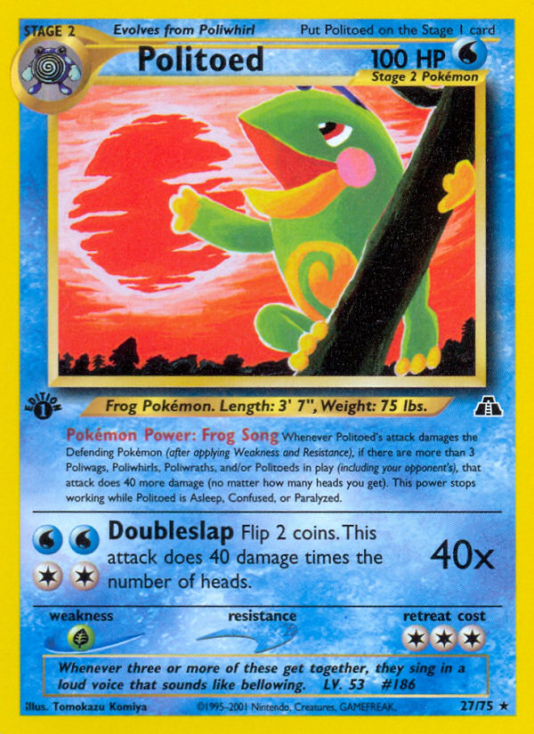 Politoed card