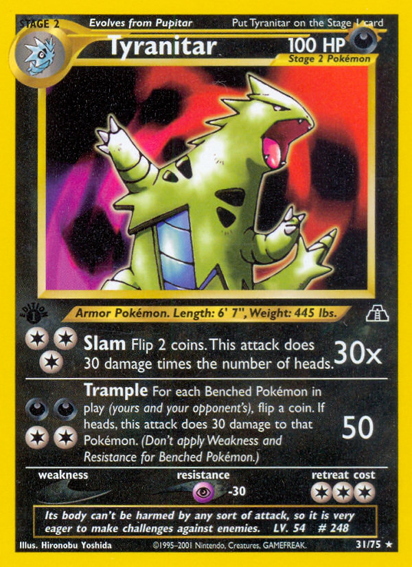 Tyranitar card