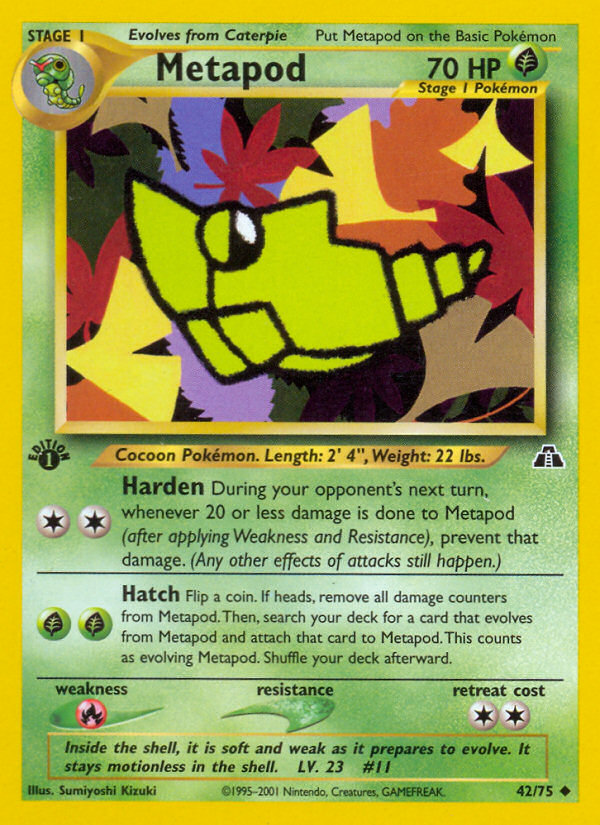 Metapod card