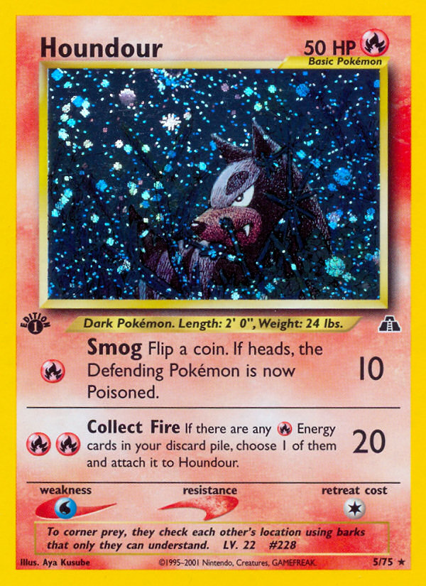 Houndour card