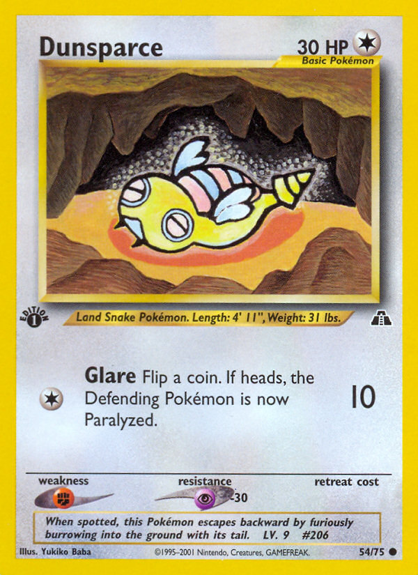 Dunsparce card