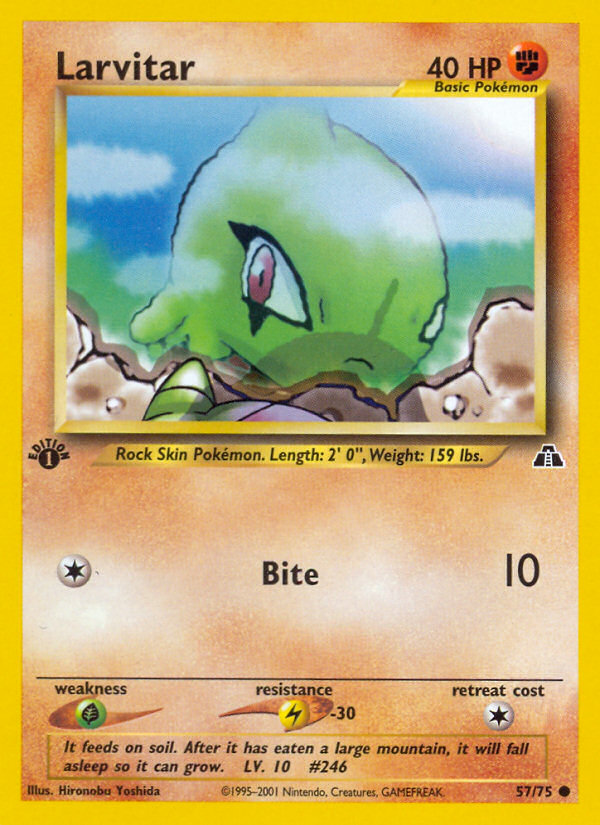 Larvitar card