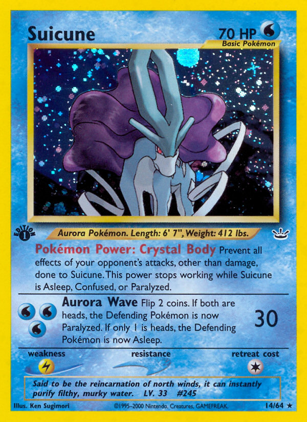 Suicune card