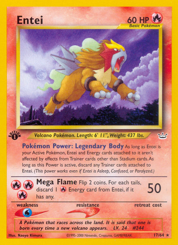 Entei card