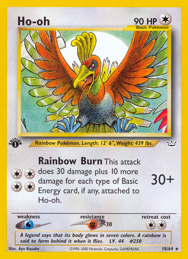 Ho-oh card