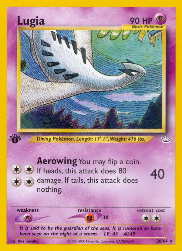 Lugia card