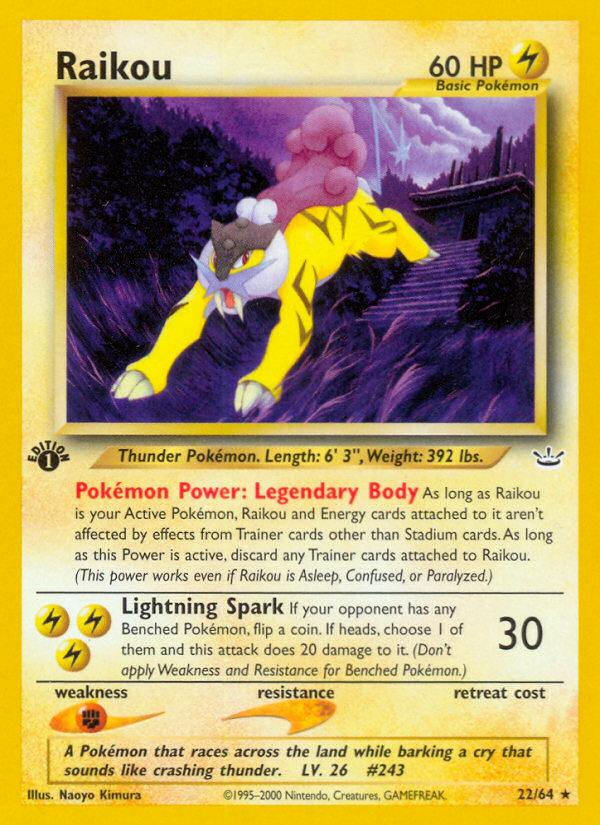 Raikou card