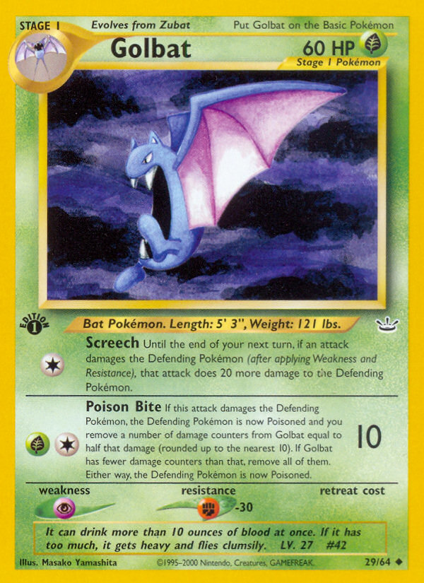 Golbat card