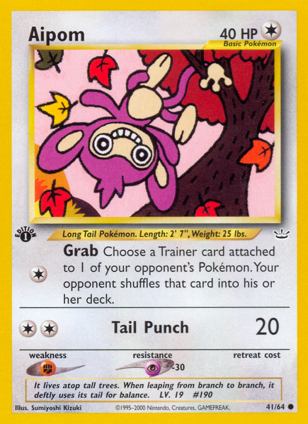 Aipom card