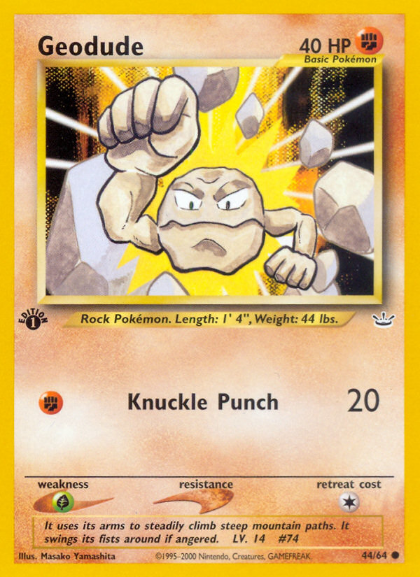 Geodude card