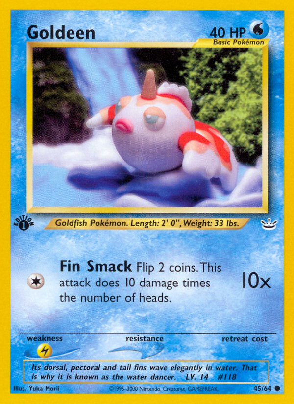 Goldeen card