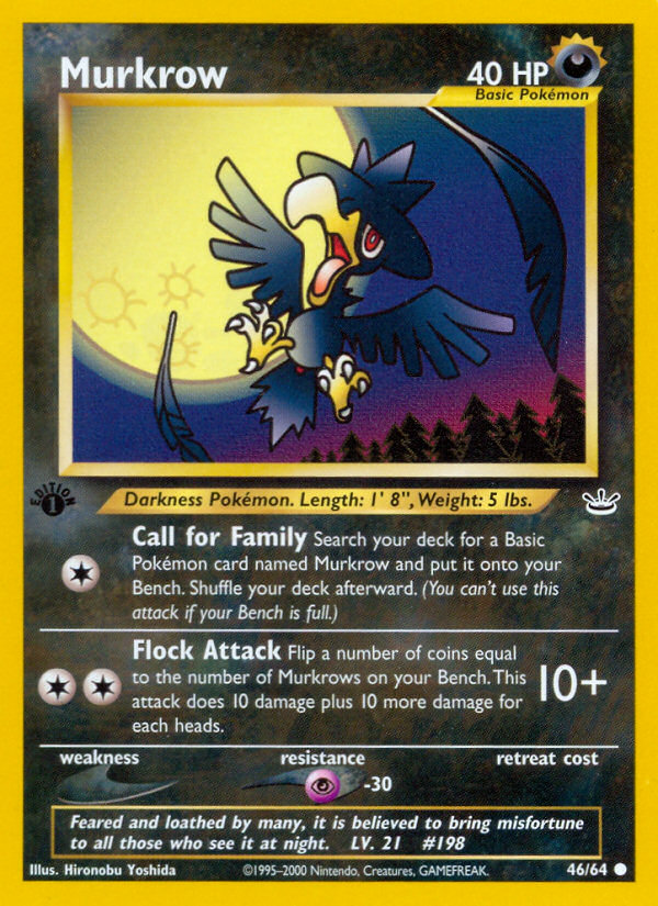 Murkrow card