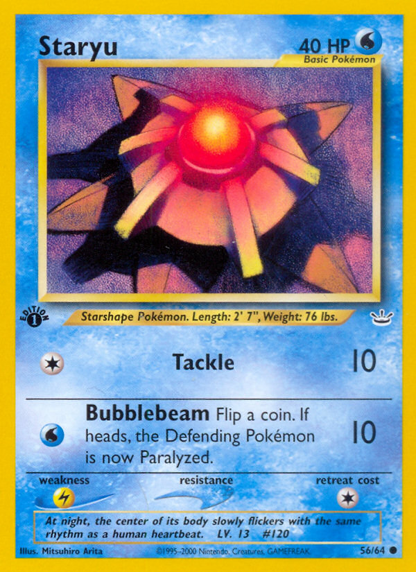 Staryu card