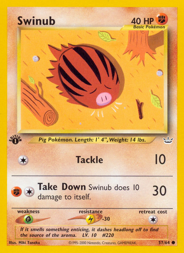 Swinub card