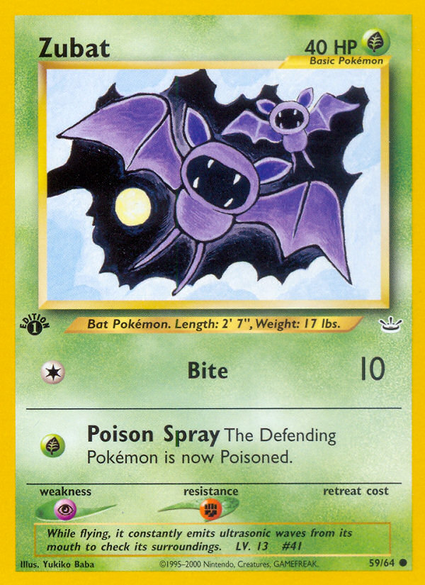 Zubat card