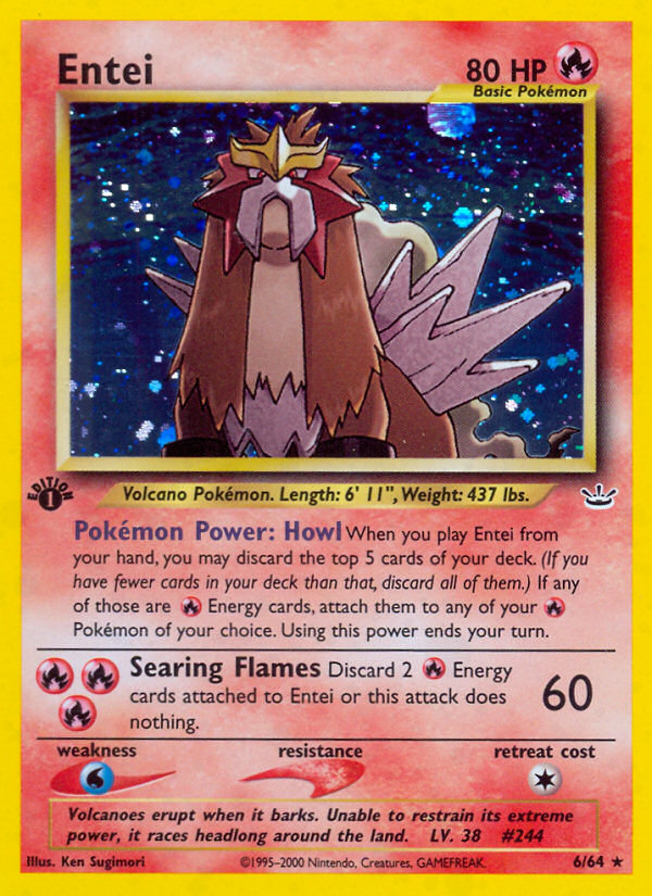 Entei card