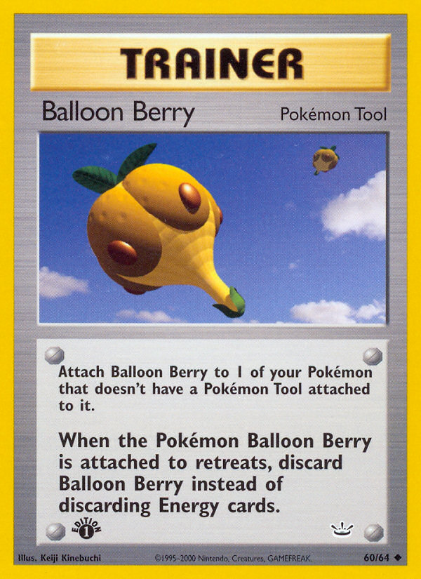 Balloon Berry card