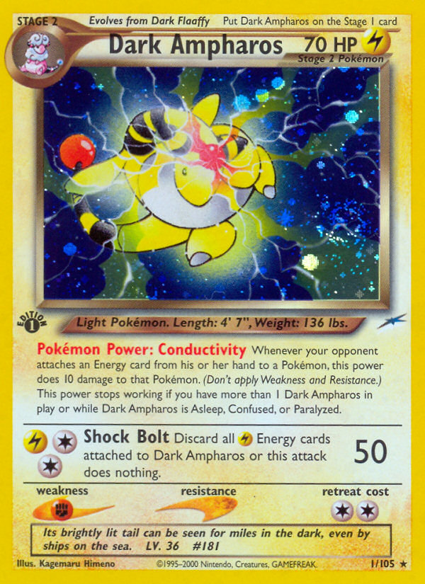 Dark Ampharos card