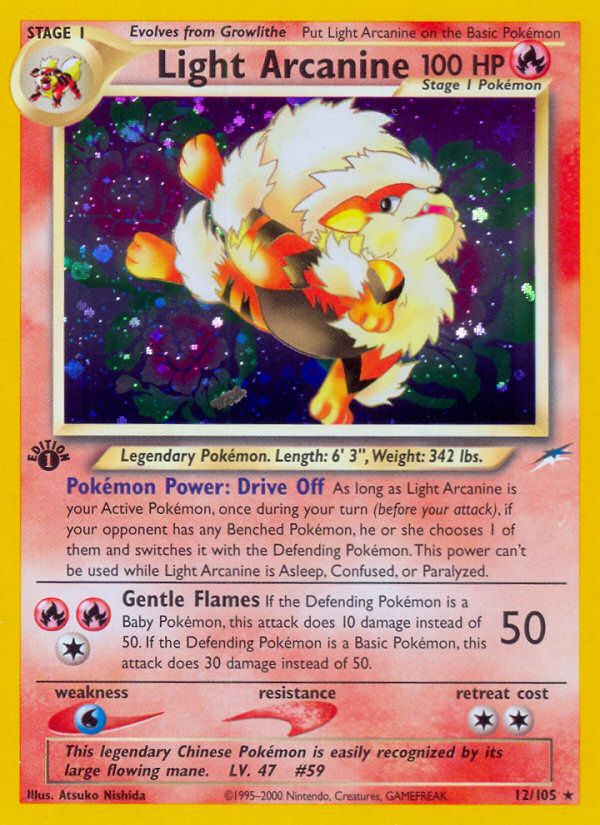 Light Arcanine card