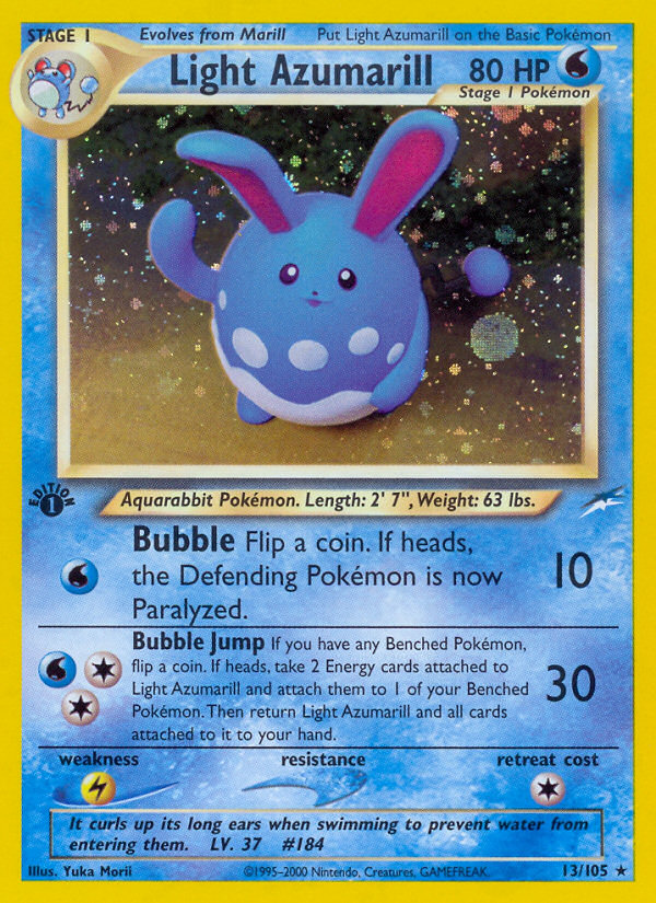 Light Azumarill card