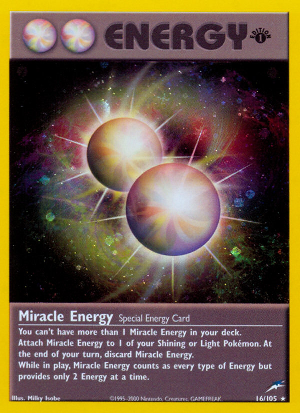 Miracle Energy card