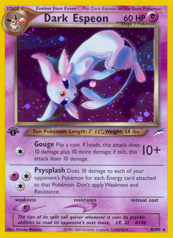 Dark Espeon card