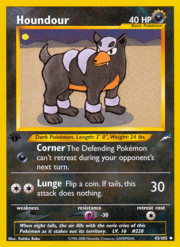 Houndour card