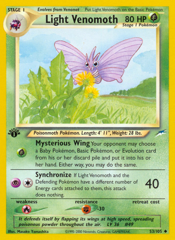 Light Venomoth card