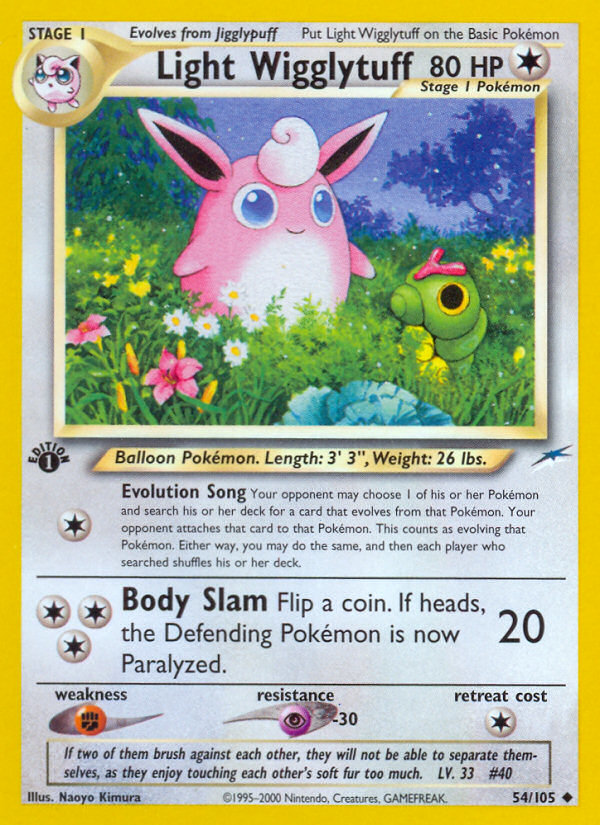 Light Wigglytuff card