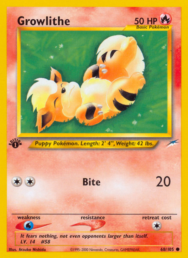 Growlithe card