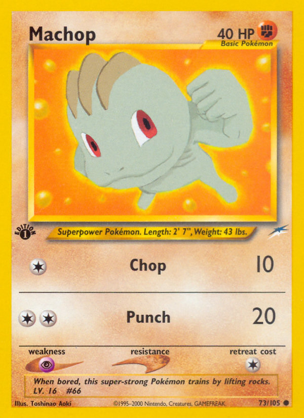 Machop card