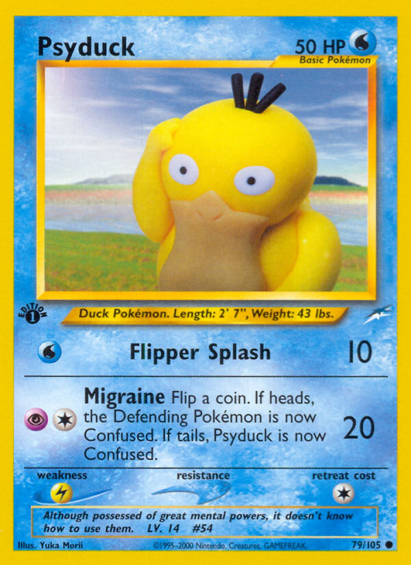 Psyduck card