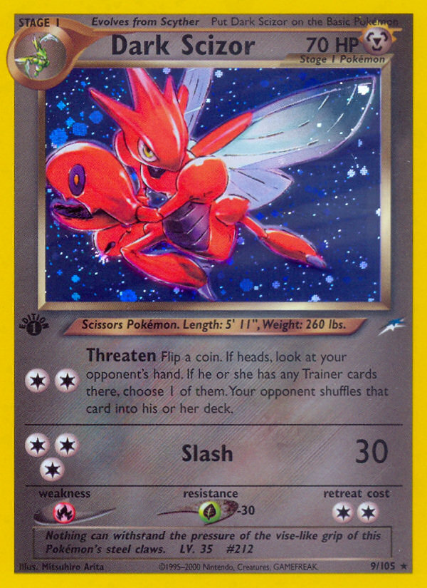 Dark Scizor card