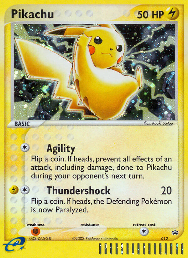 Pikachu card