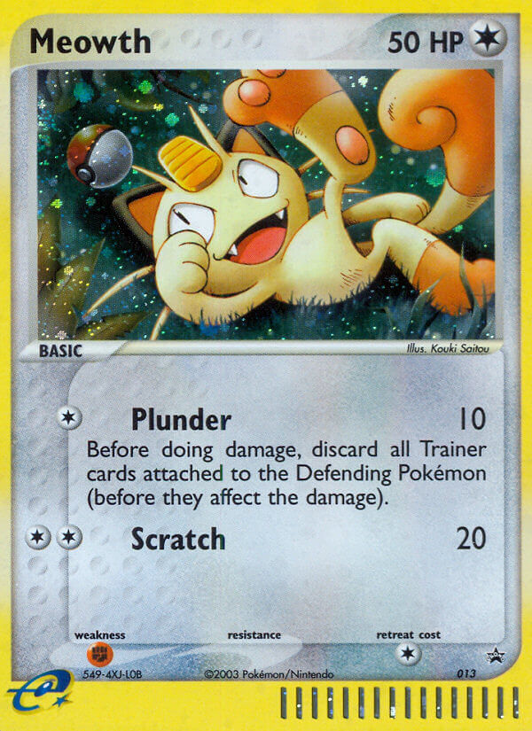 Meowth card