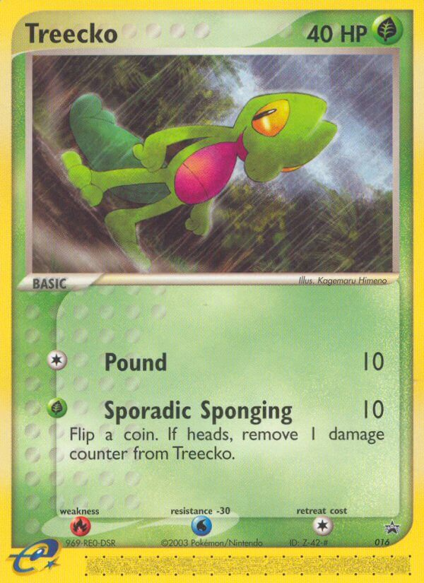 Treecko card