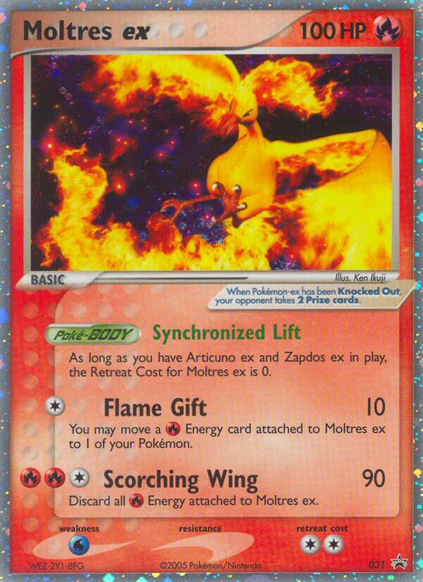 Moltres ex card