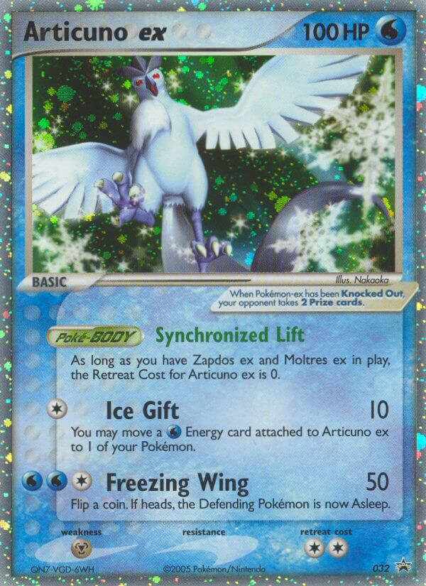 Articuno ex card