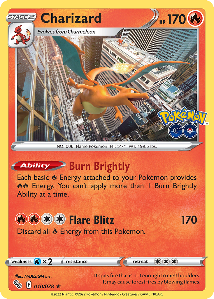 Charizard card