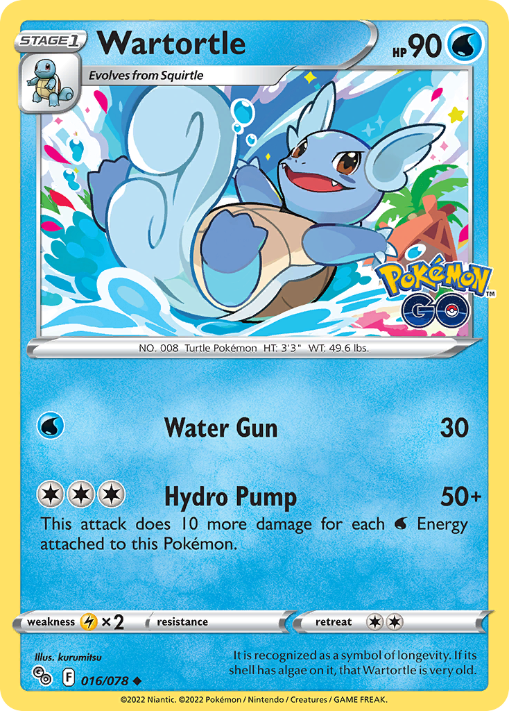 Wartortle card