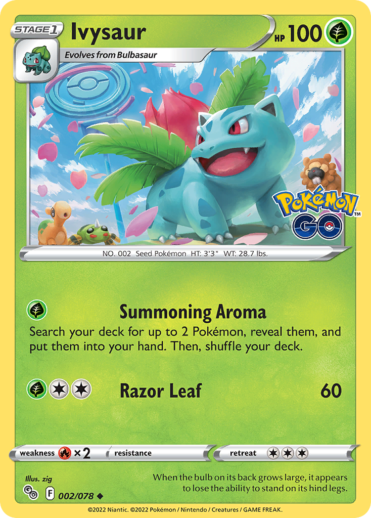 Ivysaur card