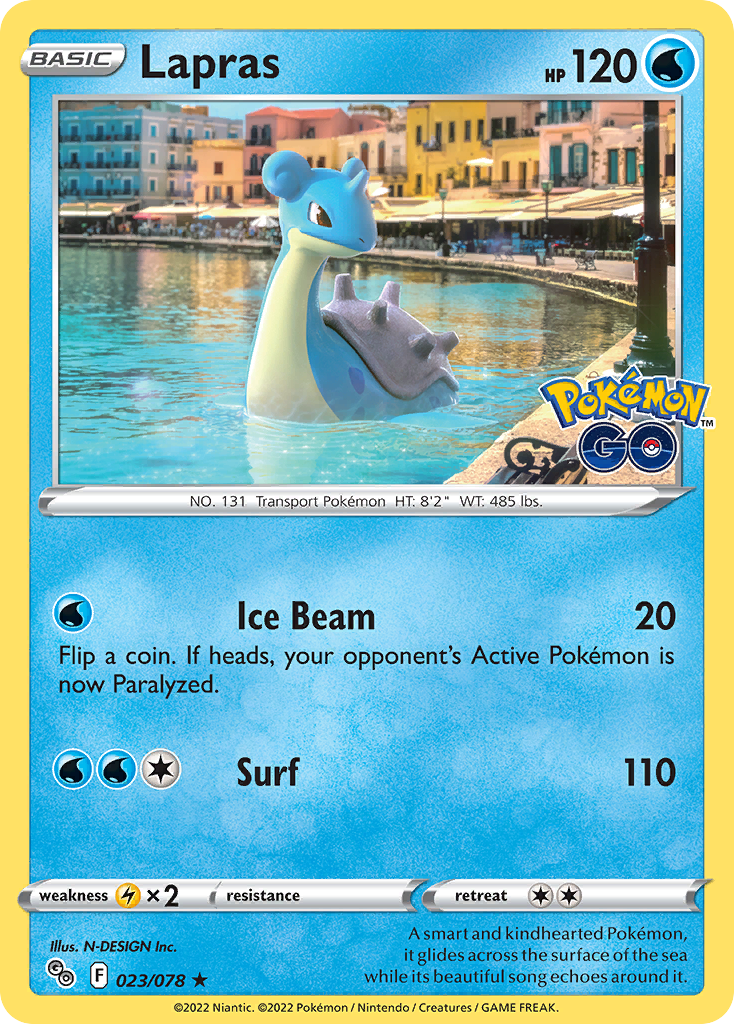 Lapras card