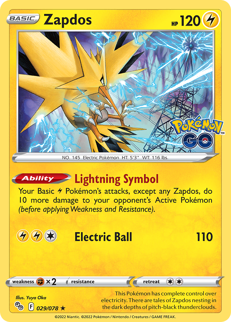 Zapdos card