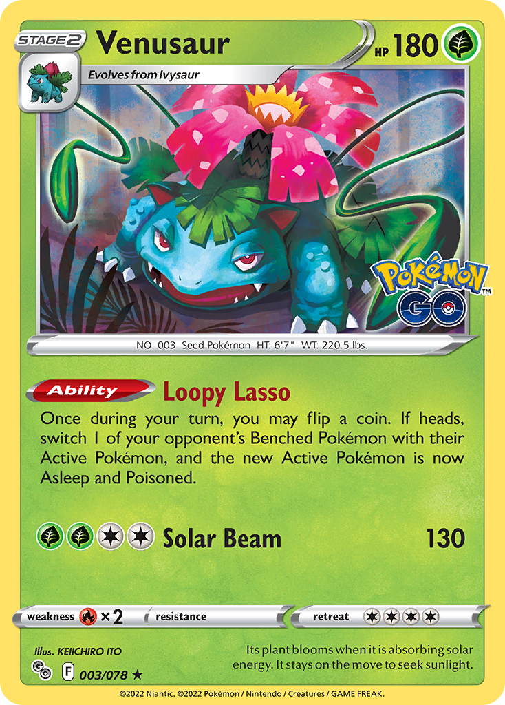 Venusaur card